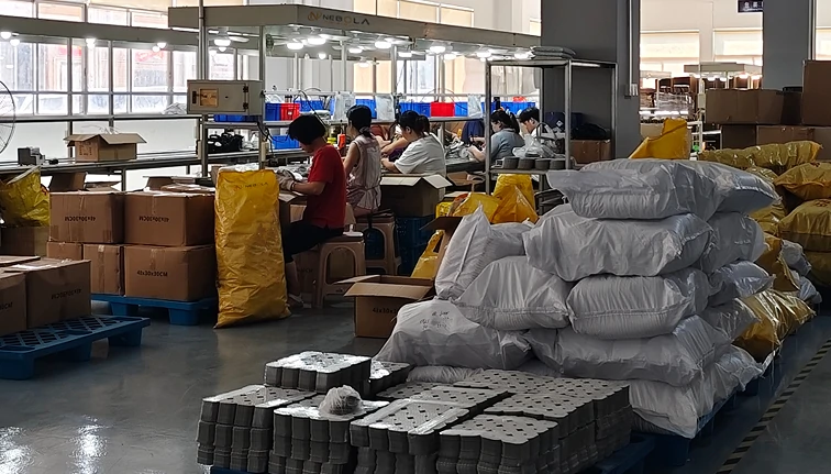 OEM factory producing 20 inch black cage low profile ceiling fan lights for wholesale and export projects