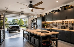 56 inch garage ceiling fan designed for workshop-style garages