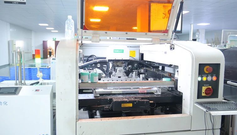 industrial ceiling fan manufacturing production line showing automated machinery and OEM ODM factory capability for global bulk production and export supply