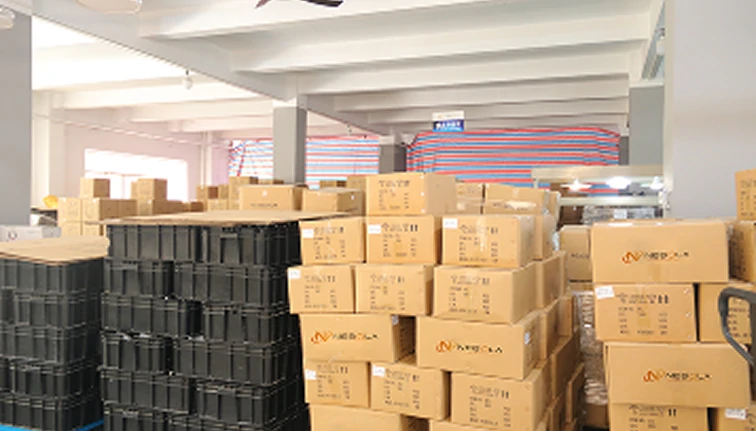 quality control inspection process for ceiling fan manufacturing showing engineers testing motor performance and product quality before shipment in factory