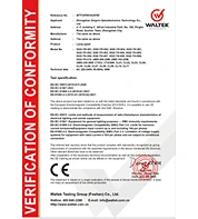 CE certified bedroom ceiling fan compliance document