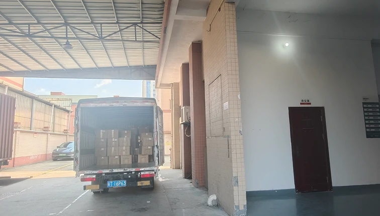 66 inch wood blade ceiling fan light system export packaging loading truck container for global OEM ODM shipping