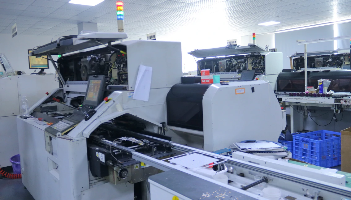 Ceiling fan production process showing assembly and manufacturing steps in professional factory