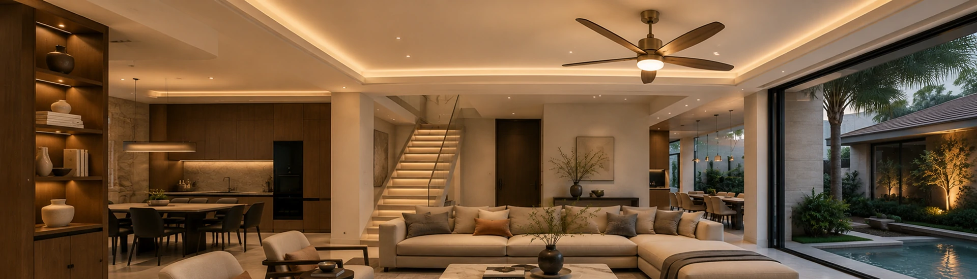 Custom residential ceiling fan solutions for modern homes