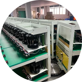Automated assembly process for residential fan lighting systems