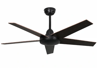 Large diameter garage ceiling fan providing powerful airflow in spacious garages