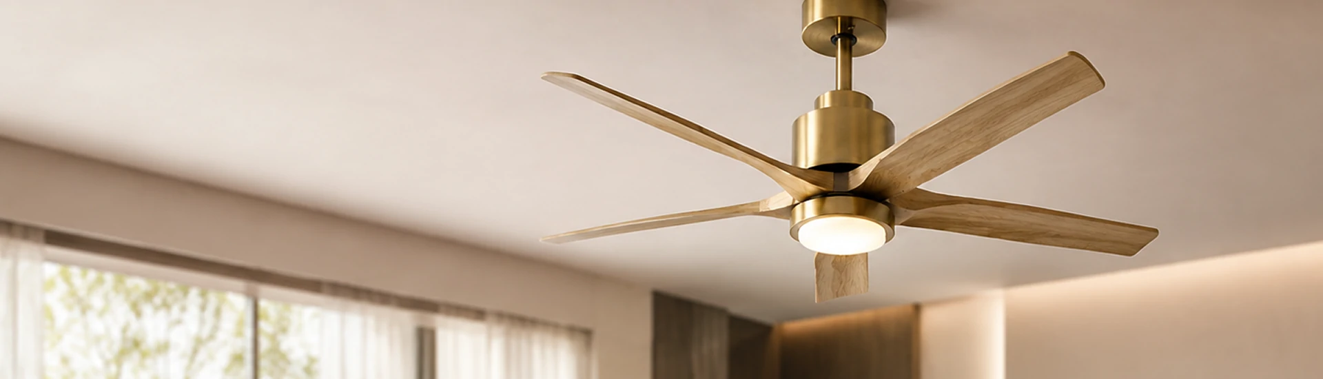 residential ceiling fan lights modern living room banner
