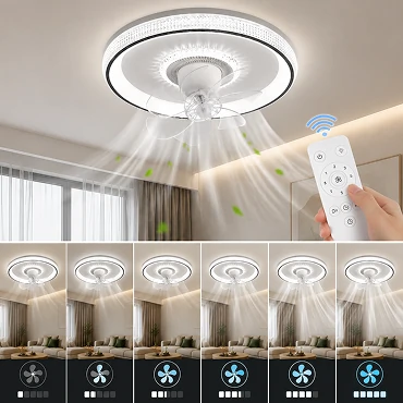 20 inch exterior ceiling lights with six speed airflow control for comfortable cooling