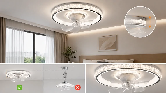 20 inch exterior ceiling lights with low profile flush mount installation for compact spaces