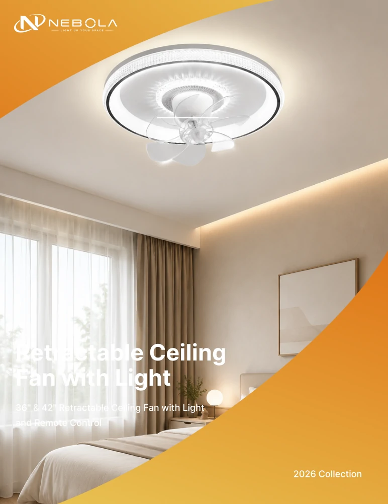 20 inch exterior ceiling lights product catalog featuring modern LED fan light design