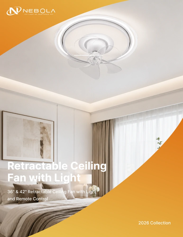 20 inch kitchen ceiling fan with LED light product catalog for OEM and wholesale buyers