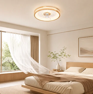 20 inch smart fan with LED light featuring quiet DC motor technology for comfortable bedrooms