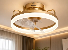 20 inch smart fan with LED light related smart ceiling fan light design for modern homes
