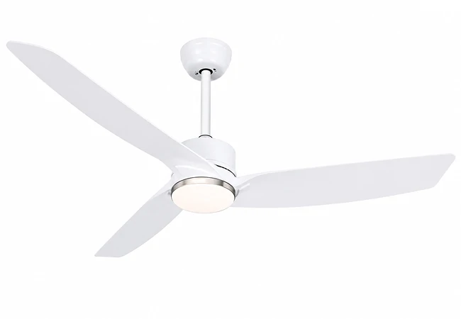 Flush mount ceiling fan with light for low ceiling rooms