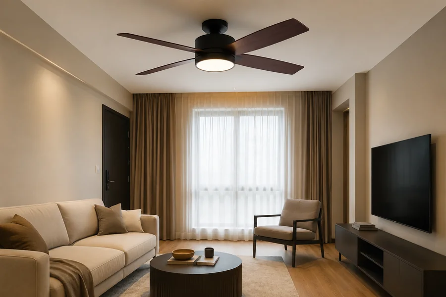 42 inch fan size for a low ceiling living room