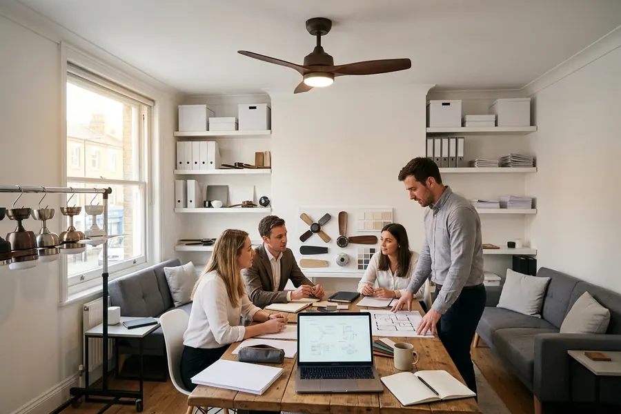 Apartment ceiling fan size demand in urban markets
