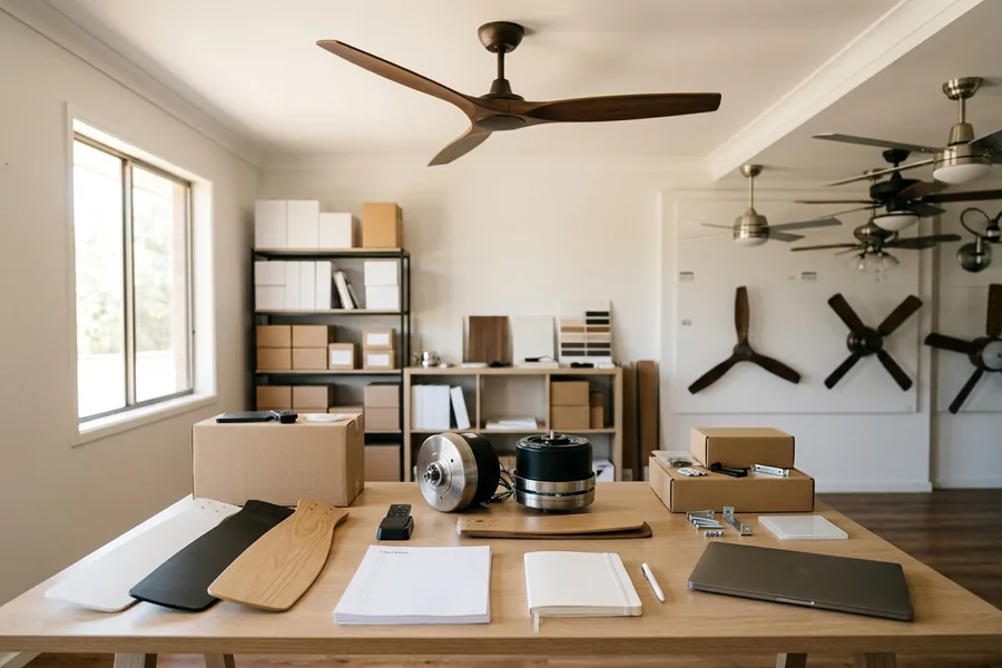 Ceiling fan blade material buying checklist for ABS and wood
