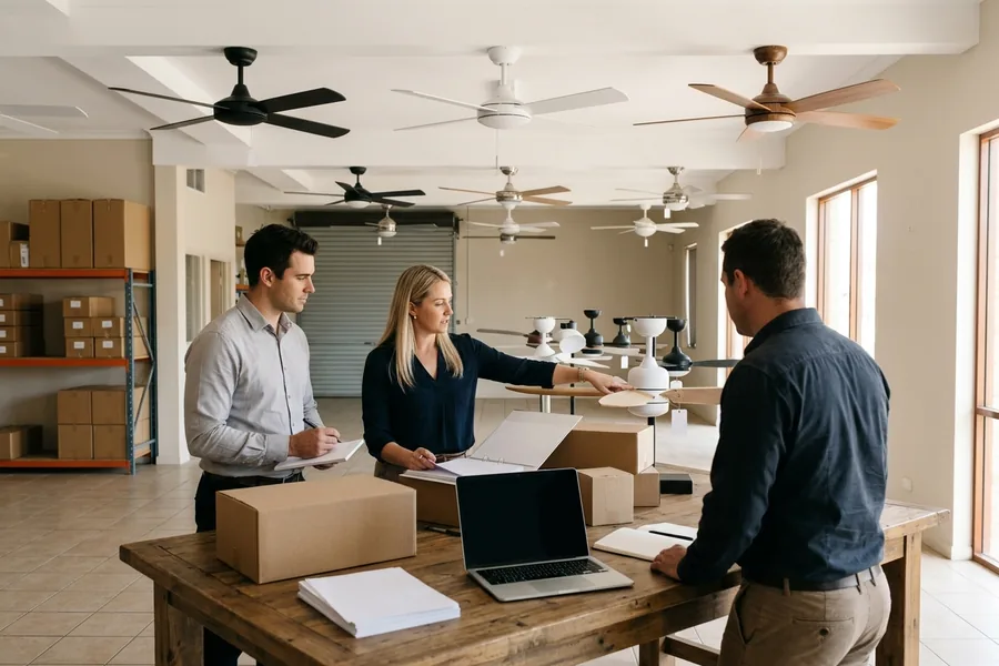Ceiling fan buying without a clear product range plan