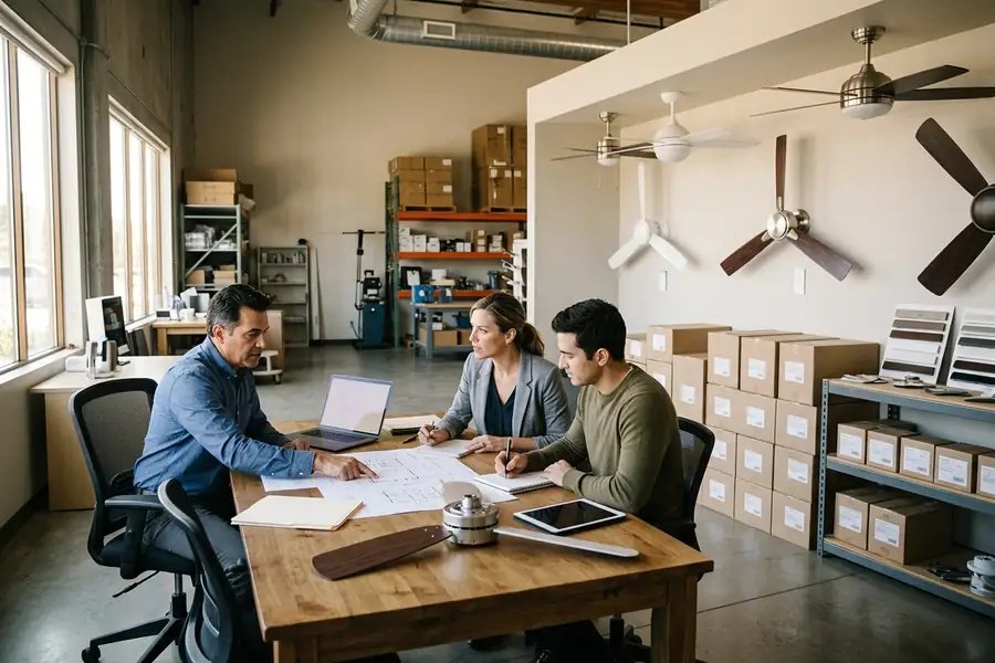 Ceiling fan categories chosen to reduce importer inventory risk