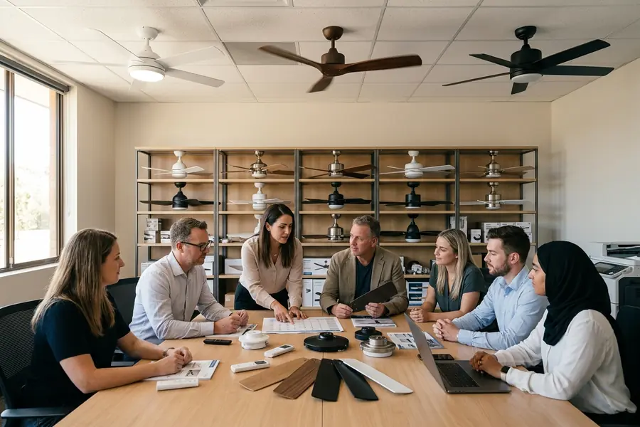 Ceiling fan importer strategy for product range planning