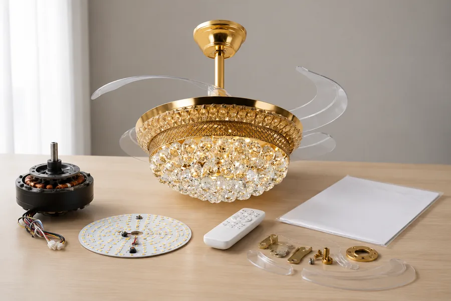 Ceiling fan warranty terms checked by importers before purchase