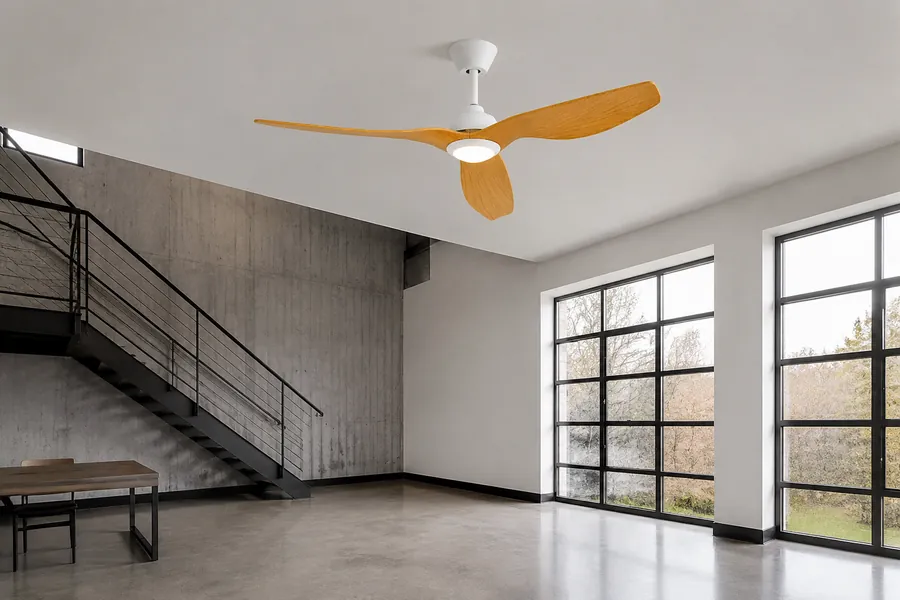 Ceiling height and room size guiding commercial or residential fan choice