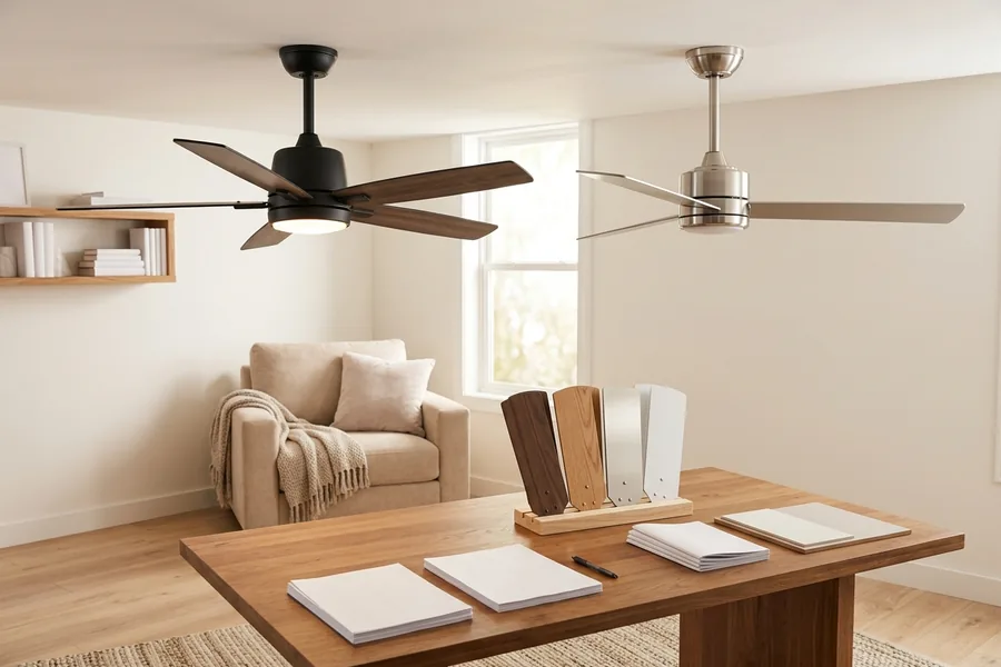 Choosing between a 3 blade and 5 blade ceiling fan for daily comfort