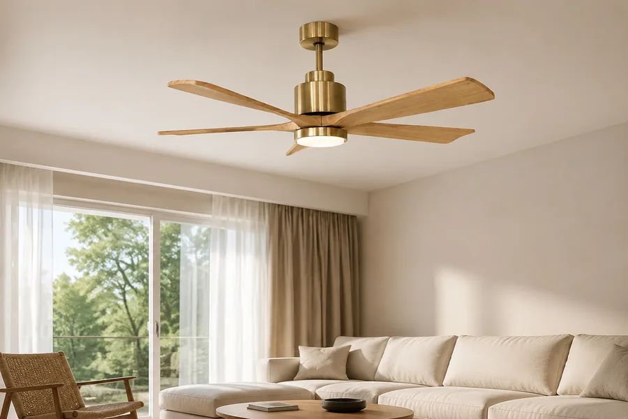 Commercial and residential ceiling fans designed for different room jobs