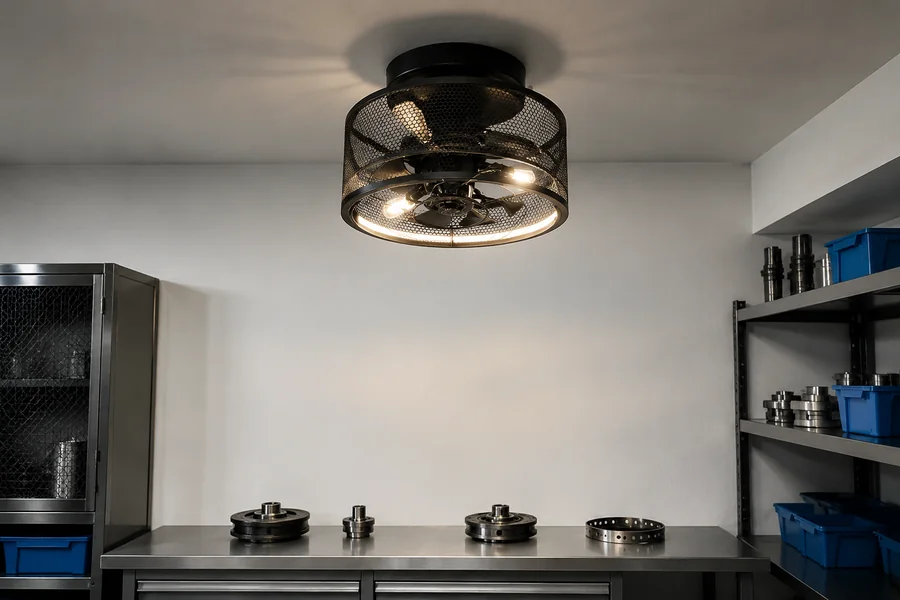 Commercial ceiling fan energy and maintenance planning