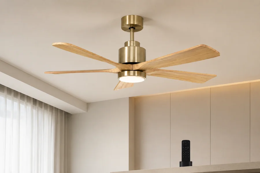 Ceiling fan light installation control and maintenance planning