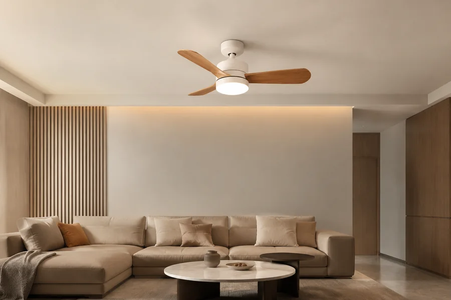 What Size Ceiling Fan Is Best for Low Ceilings in a modern room