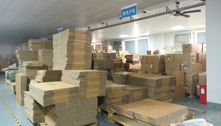 Modern 42 inch flush mount ceiling fan export packaging with reinforced cartons for international transportation