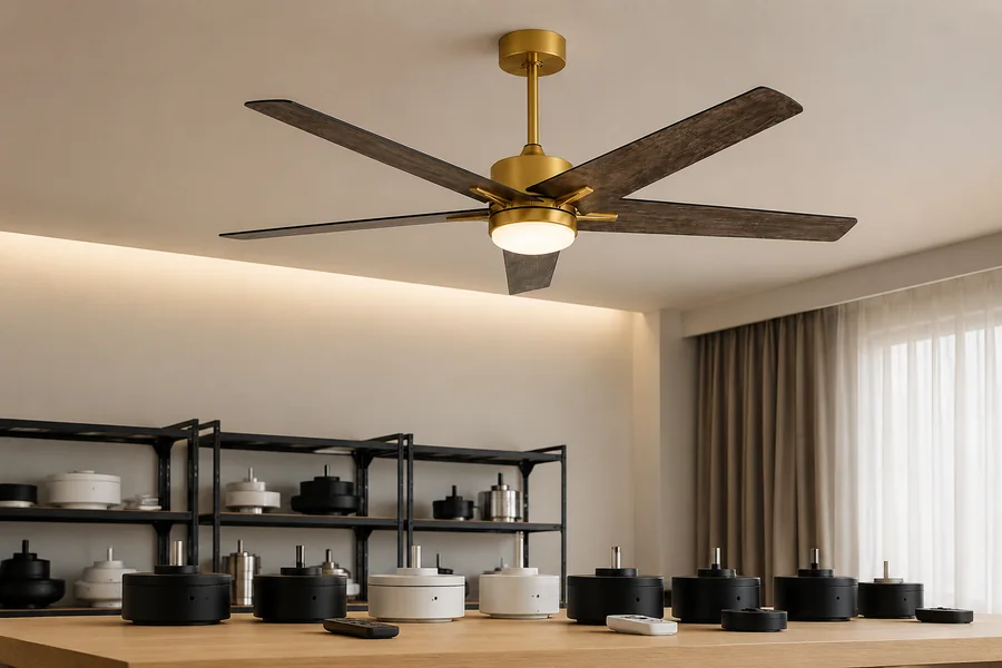 AC DC and BLDC motor customization for ceiling fan production