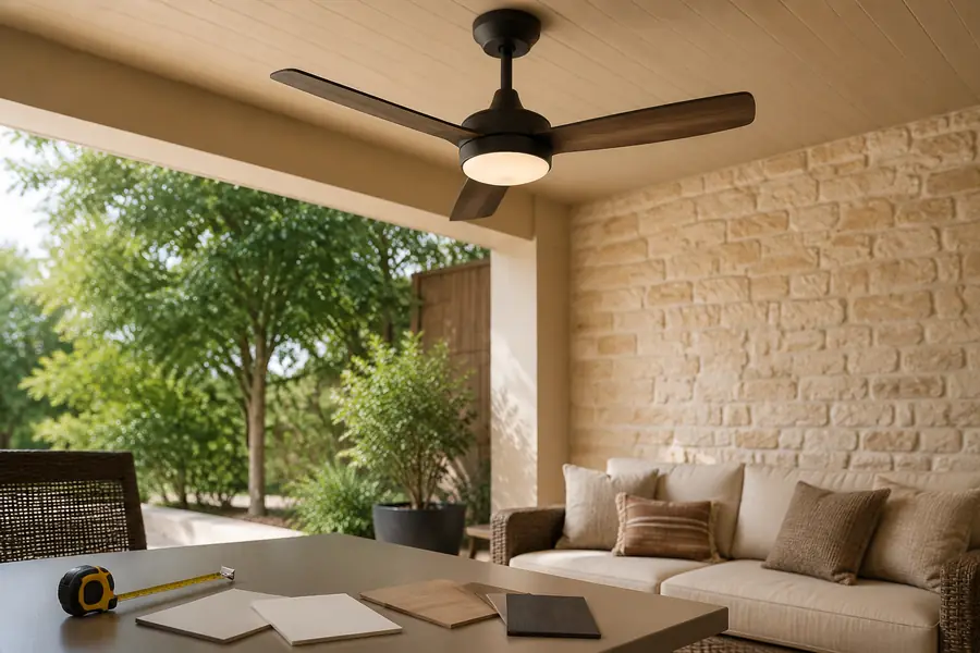 Outdoor ceiling fan size final checklist before buying