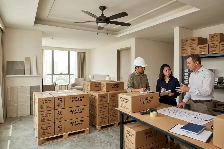 Project orders helping ceiling fan importers expand product range safely
