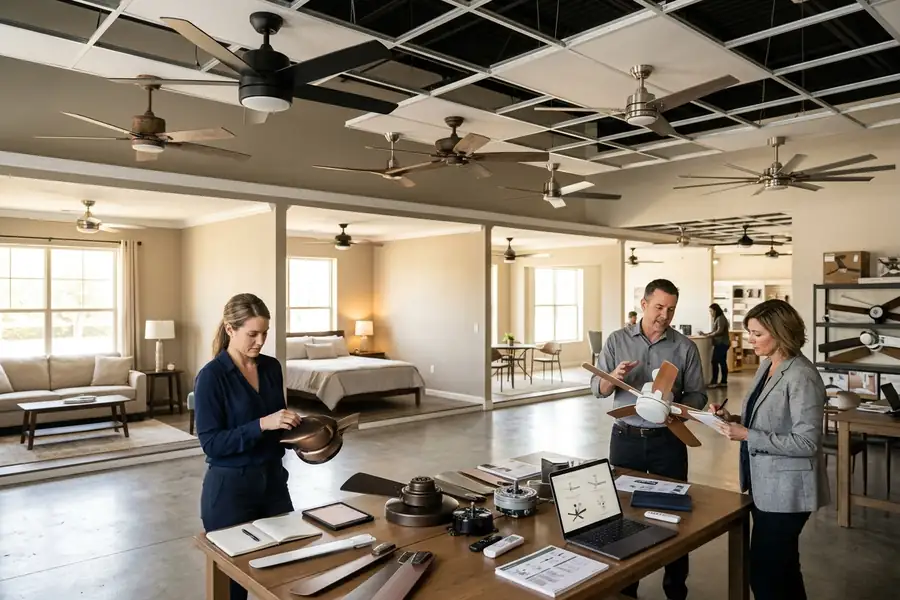 Market planning before building a ceiling fan product range