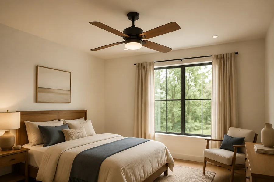 When should you choose a 48 inch ceiling fan?