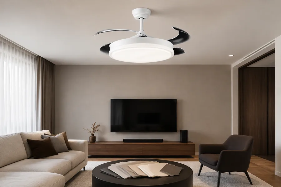 Final selection for ceiling fan for 8 foot ceiling