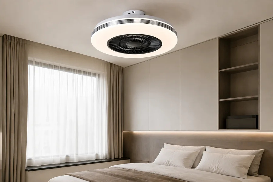 Flush mount ceiling fan on an 8 foot ceiling