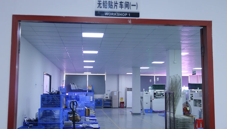 Ceiling fan factory production area supporting OEM and ODM manufacturing