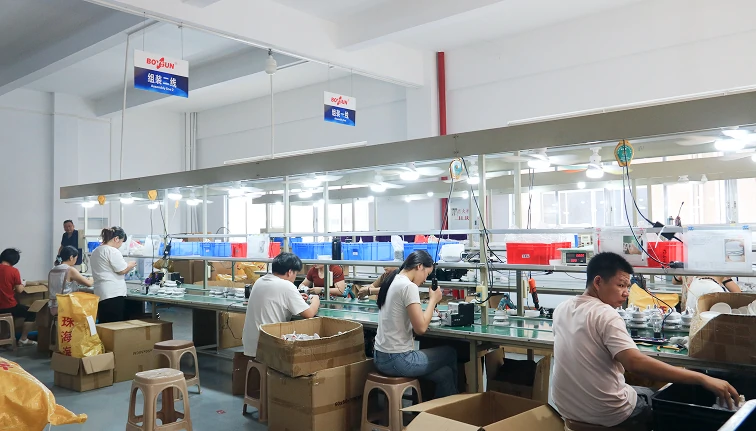 Ceiling fan light production line supporting consistent bulk order manufacturing