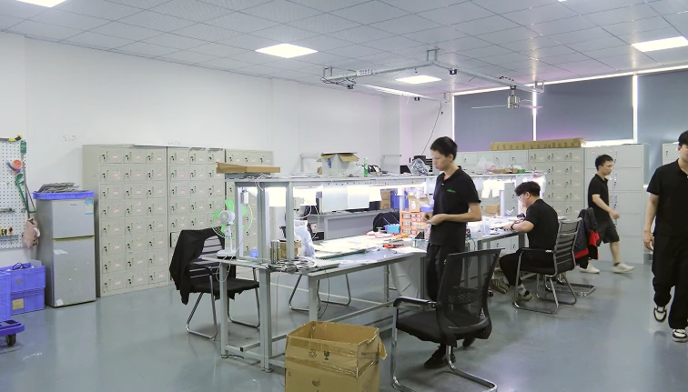 Ceiling fan light R&D team supporting custom product development