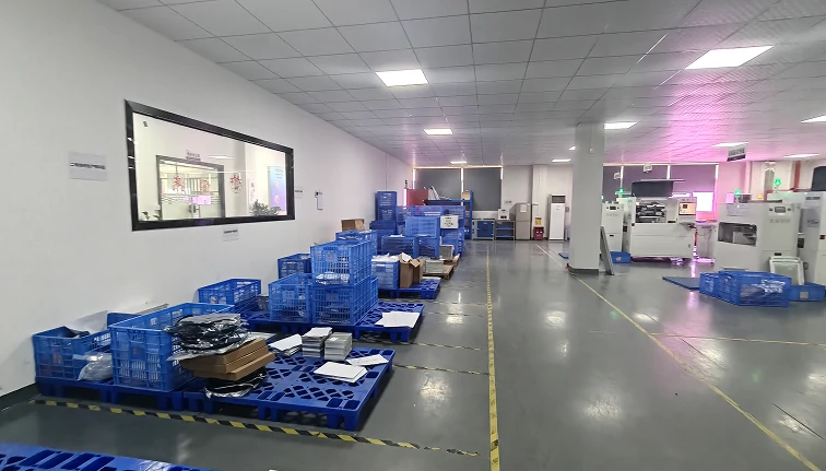 Engineering team developing customized ceiling fan light products for overseas brands