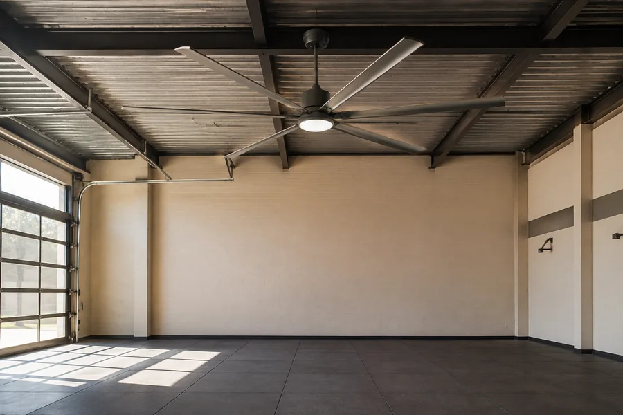 Ceiling height comparison for 60 and 72 inch fans