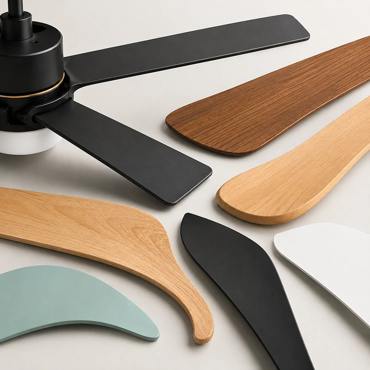 Custom ceiling fan blade design options for OEM projects