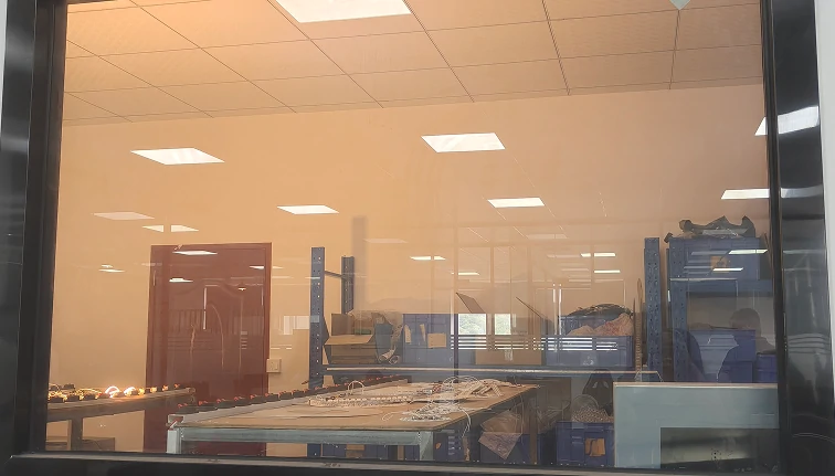 Fan light E27 quality control laboratory testing product performance