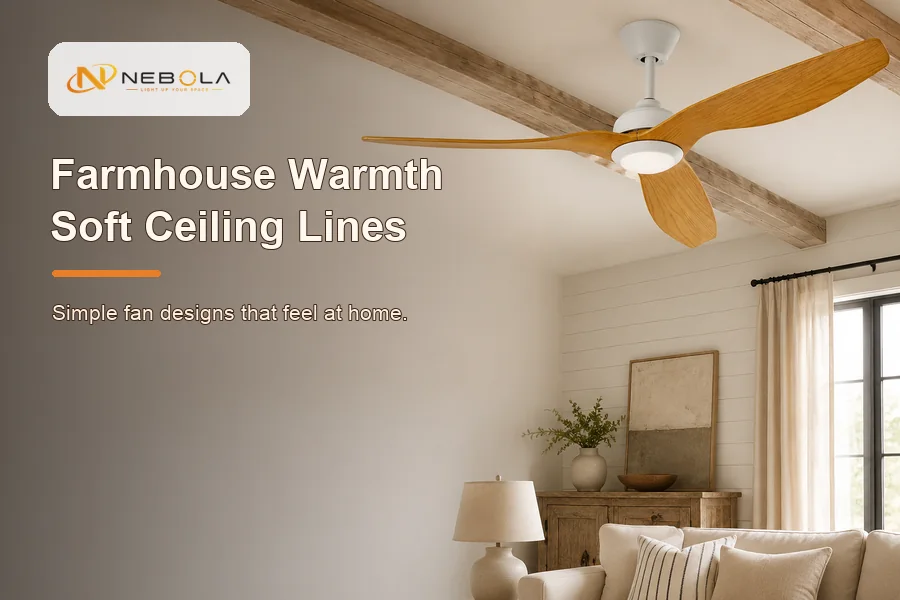 Farmhouse style homes best ceiling fan designs hero banner