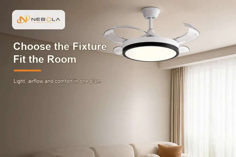 NEBOLA ceiling fixture ideas for a living room detail page banner
