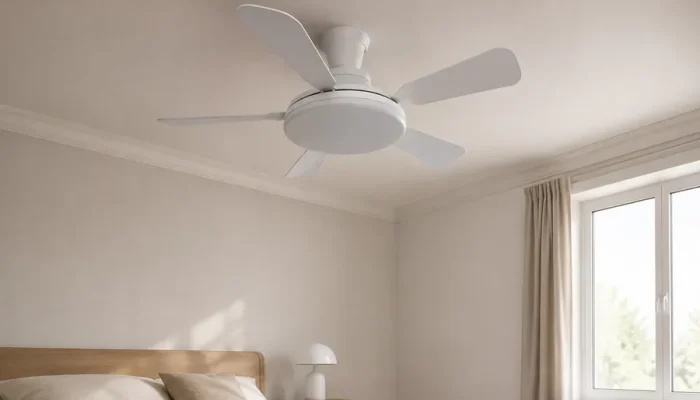 Integrated LED and replaceable bulb socket fan light comparison