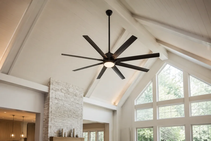 Large cathedral ceiling fan product options